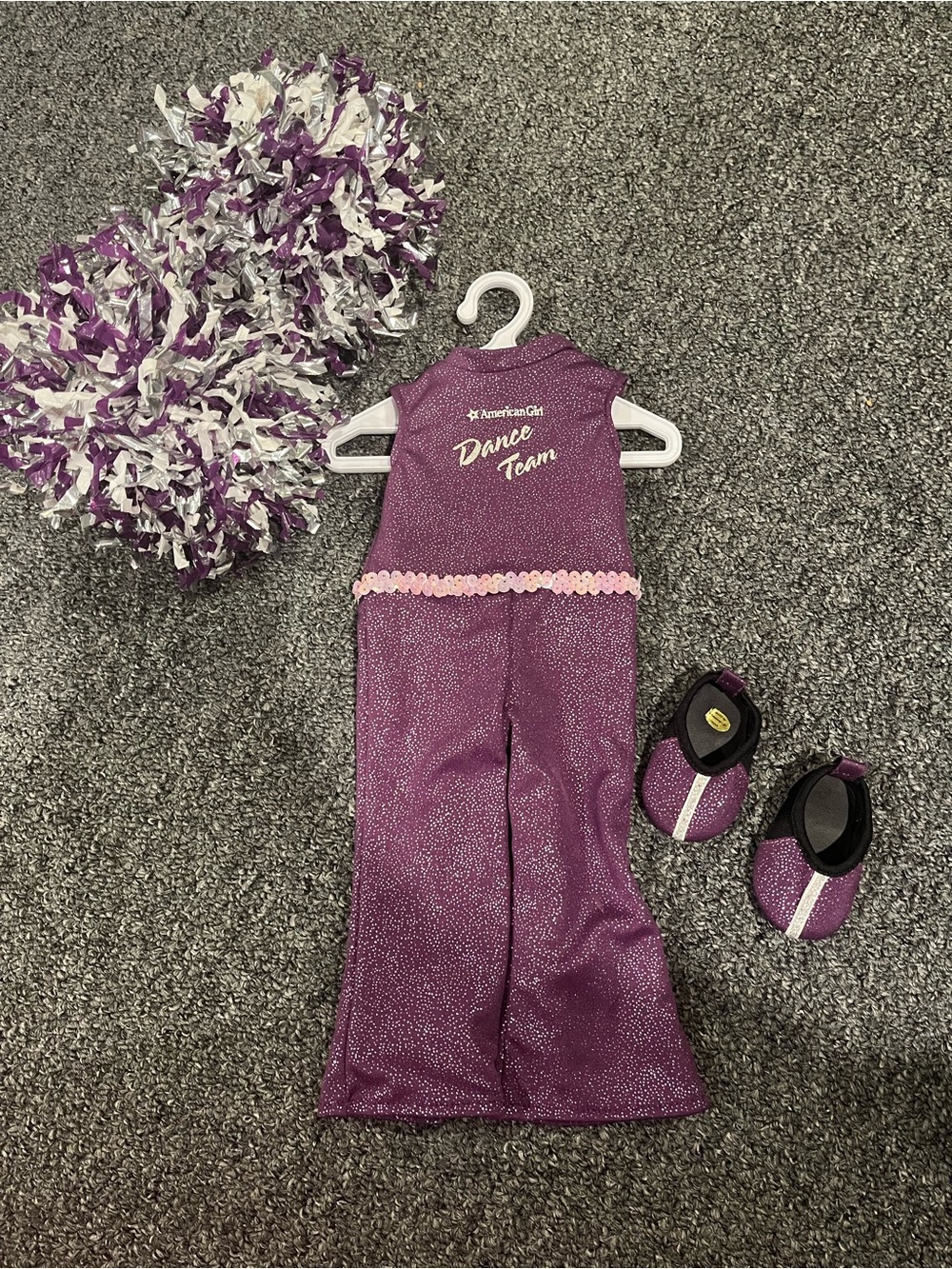 American Girl Doll Dance Team Spirit Set
